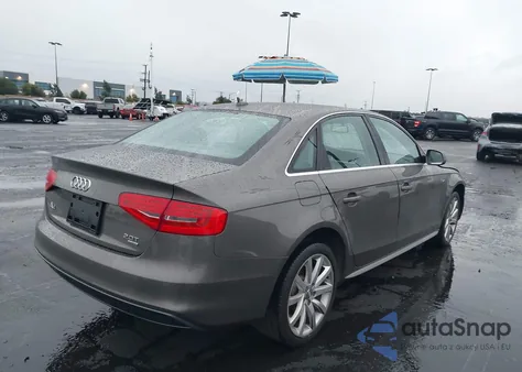 2014 Audi A4 2.0T Premium from USA, damaged, VIN WAUBFAFL3EN044841